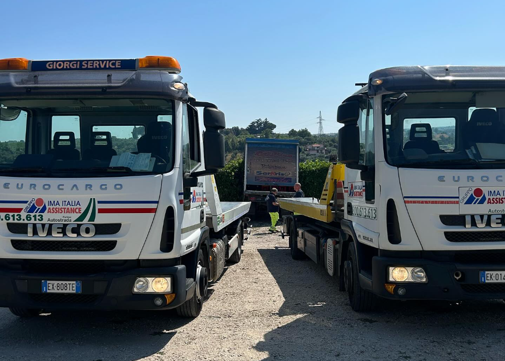 Carroattrezzi IVECO Eurocargo flotta Da.Ca.Auto